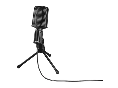 Micrófono HAMA Mic-USB Allround Para PC y portátil USB Negro
