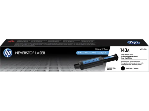 Tóner HP Nerverstop 143A Negro W1143A