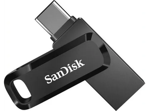 Pendrive de 128 GB SanDisk Ultra Dual SDDDC3-128G-G46 USB-C USB-A 3.1 (Gen 1) Negro