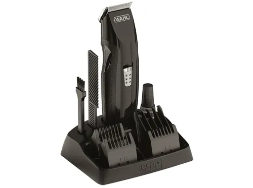 Barbero Wahl 05606-526 Mustache&Beard 6 posiciones 4 peines guía Cuchillas autoafilables