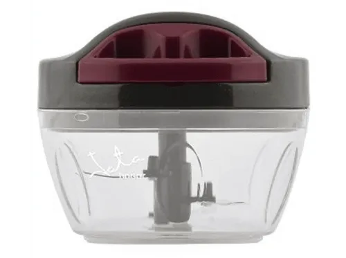 Picadora Jata AC57 Pica y bate manual 300 ml Libre BPA Gris y granate