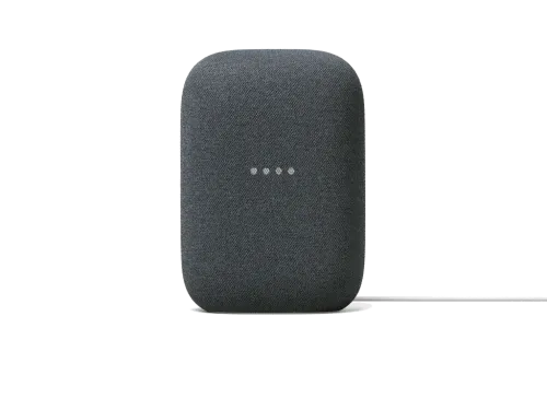 Altavoz inteligente Google Nest Audio Asistente de Google Tecnología Voice Match Negro