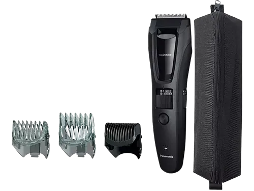 Cortapelos Panasonic ER-GB62-H503 50 min Cabello y barba 39 longitudes 3 en 1 Negro