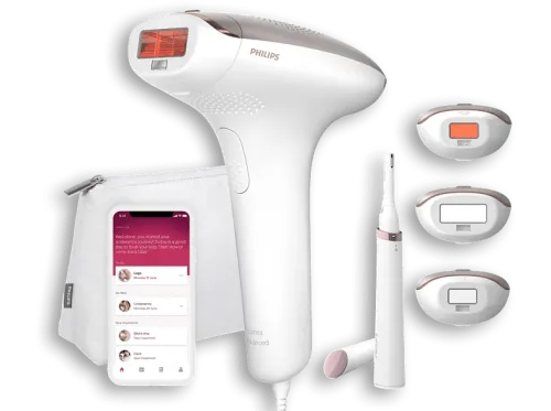 Depiladora IPL Philips Lumea Advanced BRI923/00 Luz pulsada profesional Cara y cuerpo Sensor tono piel