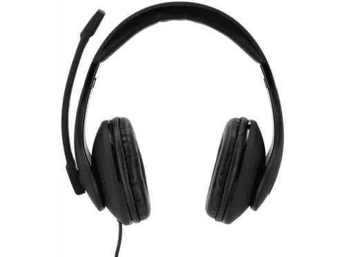 Auriculares con cable Hama HS-USB300 USB Para PC y portátil Micrófono Negro