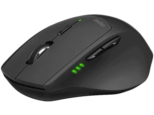 Ratón inalámbrico Rapoo MT550 Inalámbrico 1600 ppp Negro
