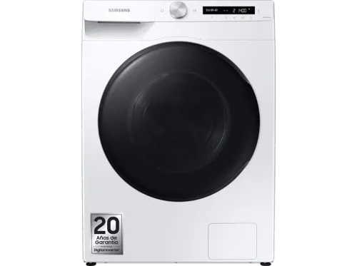 Lavadora secadora Samsung WD90T534DBW/S3 9kg/6kg EcoBubble™ 1400 rpm Autodosificación 24 programas Blanco