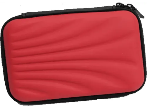 Funda disco duro Maillon Technologique MTCASE25BLU 2.5" HDD PowerBank Rojo
