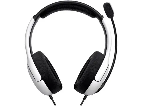 Auriculares Gaming PDP LVL40 Wired Para PS4 PS5 Micrófono Blanco