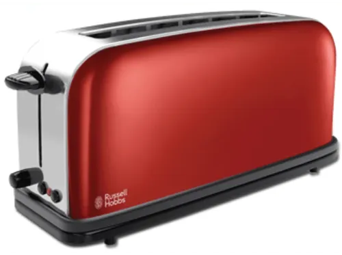 Tostadora Russell Hobbs 21391-56 LARGO ROJO Capacidad para 2 tostadas Función descongelado y
