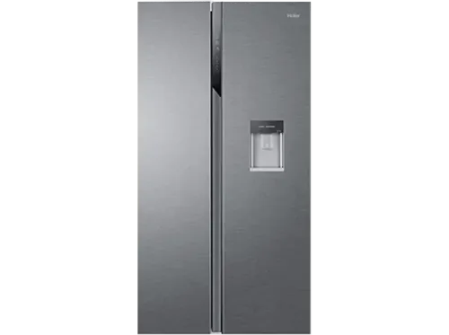 Frigorífico americano Haier SBS 90 Series 3 HSR3918EWPG No Frost 177 cm  521 l Motor Inverter Dispensador de agua Inox