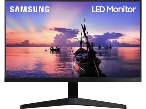 Monitor Samsung LF24T350FHRXEN 24" FHD IPS 5 ms 75 Hz 72% NTSC AMD FreeSync™ Negro