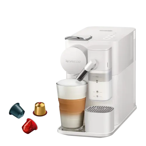 Cafetera de cápsulas De'Longhi EN510.W 1450 W 19 bar 1 l 10 Cápsulas Con espumadora Antigoteo Blanco