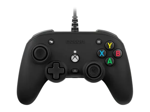 Mando Nacon Pro Compact Compatible con Xbox Series/Xbox One/PC Cable 3 m Retroiluminación Negro