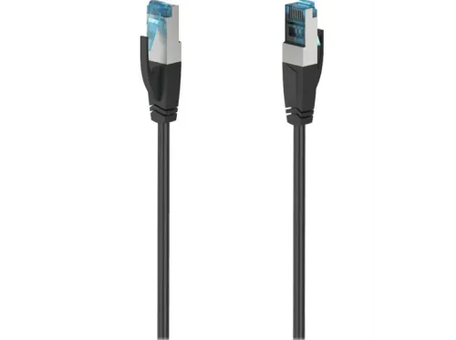 Cable de red Hama 4363 1.50 m Cat-6A 10 Gbit/s S/FTP Negro