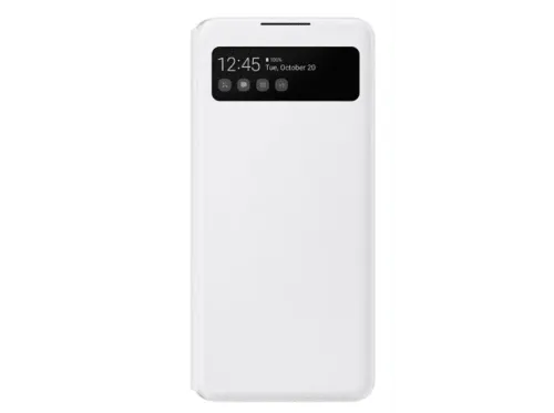 Funda Samsung View Wallet EEF-EA426PWEGEW Para Samsung A42 5G Resistente a golpes y rayaduras Blanco