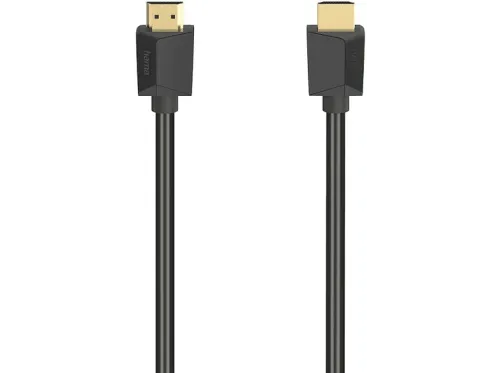 Cable HDMI Hama 00205242 48 Gbit/s 2 m HDR dinámico Transmisión 3D 8K 4K Chapado en oro Negro