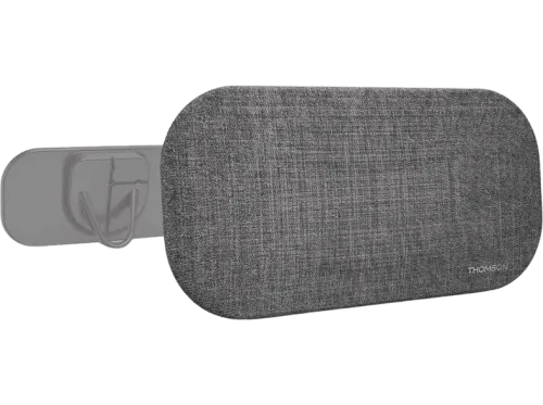 Antena TV Interior Thomson ANT1539 HD/HDTV/UHD 4K DVB-T/T2 Filtro 3G/LTE/4G & GSM Gris