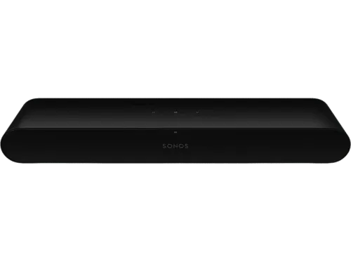 Barra de sonido Sonos Ray WiFi AirPlay 2 Control táctil Luces LED Negro