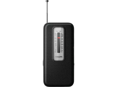 Radio portátil Philips TAR1506/00 FM/OM Sintonización analógica Negro