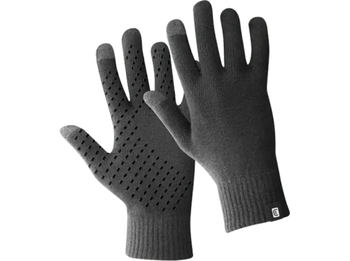Guantes Cellular Lines TOUCHGLOVEWINTERMK Táctil talla S/M Negro