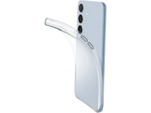 Funda CellularLine FINECGALA54T Para Samsung Galaxy A54 Goma blanda Trasera Transparente