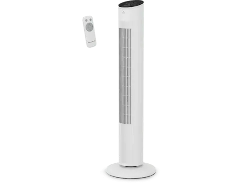 Ventilador de torre Rowenta Eole Ultra VU6871F0 40 W 52 dB 193.8 m³/h Oscilación 60 º 3 vel. 2 modos. Control remoto,Temporizador Blanco