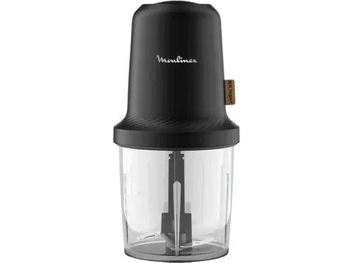 Picadora Moulinex Eco Respect AT80E810 500 W 0.5 l 1 Velocidad 2 Cuchillas Diseño ecológico Negro