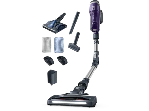 Aspirador escoba Rowenta RH9681WO X-Force Flex 8.60 22 V 0.55 l Cabezal Aqua Autonomía 45 min Púrpura