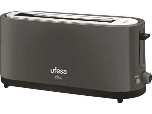 Tostadora Ufesa TT7565 900 W 1 Ranura Función descongelación y Recalentado 7 Posiciones Gris