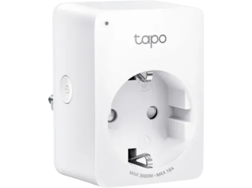 Enchufe inteligente TP-Link Tapo P110 Mini Smart Wi-Fi Bluetooth 4.2 Temporizador Modo Ausente Blanco