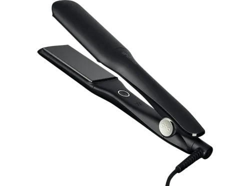 Plancha de pelo GHD Max Styler 185 °C Calentamiento rápido 30 segundos Tecnología Dual Zone Negro