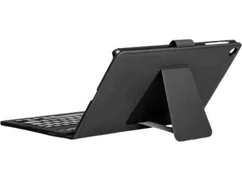 Funda con teclado Silver HT 2022 Para Samsung Galaxy Tab A8 10.4'' Teclado Bluetooth Negro