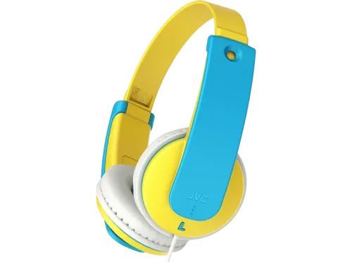 Auriculares inalámbricos JVC HA-KD7-YN-E  De diadema Con cable Para niños Limitador volumen Amarillo