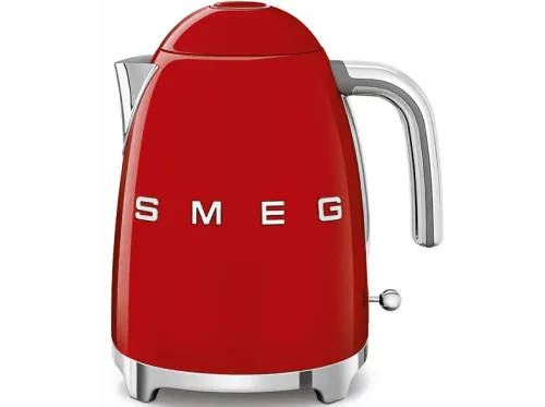 Hervidor de agua Smeg KLF03RDEU 1.7 l Retro 2400 W Con cable Acero inoxidable Rotación 360º Rojo
