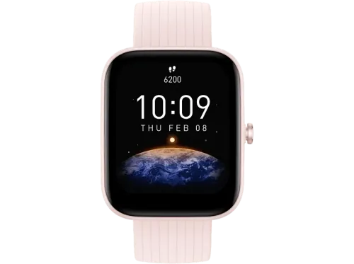 Smartwatch Amazfit Bip 3 Pro 20 mm 1.69" TFT GPS+GLONASS BT 5.0 5ATM 280 mAh Autonomía 14 días Rosa