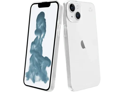 Funda Muvit Recycletek Para Apple iPhone 14 TPU Trasera Transparente