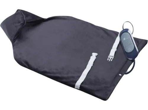Almohadilla eléctrica Solac CT8696 100 W 3 niveles de temperatura Cinta elástica Ajustable Azul Marino