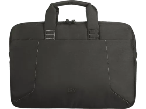 Maletín para portátil ISY INB-1561-1 Portátil de hasta 15.6 " 100% Poliéster Negro