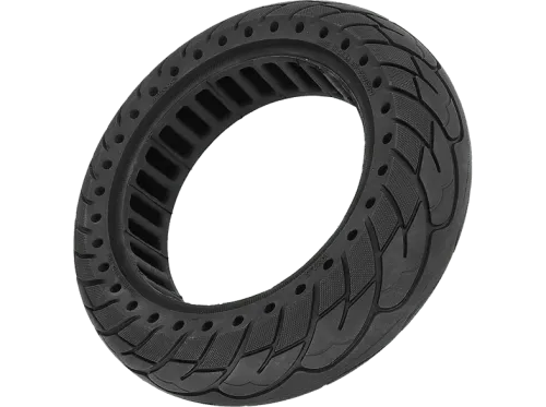 Rueda sólida SK8 10" Para patines eléctricos Negro