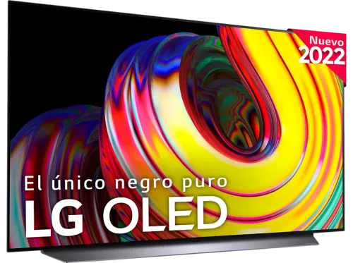 TV OLED 55" LG OLED55CS6LA UHD 4K α9 Gen 5 AI Smart TV DVB-T2 (H.265) Negro