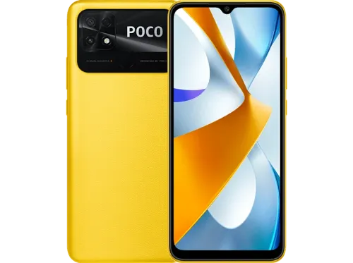 Móvil POCO C40 Amarillo POCO 64 GB 4 GB RAM 6.71" HD+ Procesador JLQ JR510 2.0 GHz 6000 mAh Android