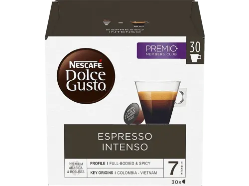 Cápsulas monodosis Nescafé Dolce Gusto Magnum Espresso Intenso Arábica y robusta 30 Unidades