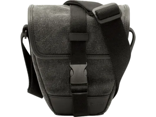 Funda cámara Canon HL110 Lona y poliuretano Acolchada Bandolera Gris