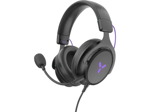 Auriculares gaming ISY IGH-2000 Supraaurales Para PS4 PS5 Xbox One Nintendo Switch Negro