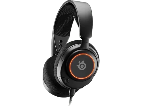 Auriculares gaming Steel Series Arctis Nova 3 Controladores Hi-Fi Luces RGB Negro