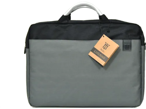 Maletín para portátil Maillon Technologique Business Lugano 16" Poliéster Con cremallera Gris