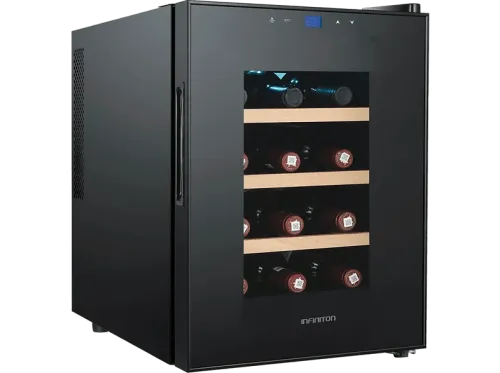 Vinoteca Infiniton WCL-12L Auto defrost 12 Botellas 31 l Negro