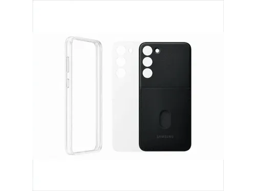 Funda Samsung Para Samsung Galaxy S23+ 5G Con Marco TPU Trasera Negro