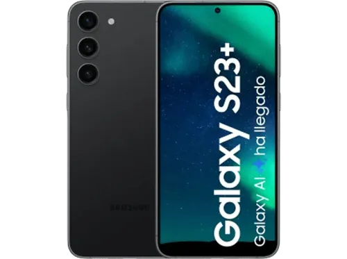 Móvil Samsung Galaxy S23+ 5G Phantom Black 512GB 8 GB RAM 6.6" FHD+ Qualcomm Snapdragon 4700 mAh Android 13